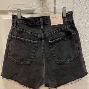 NWT Agolde Dee Super High Rise Short in Exhibit color